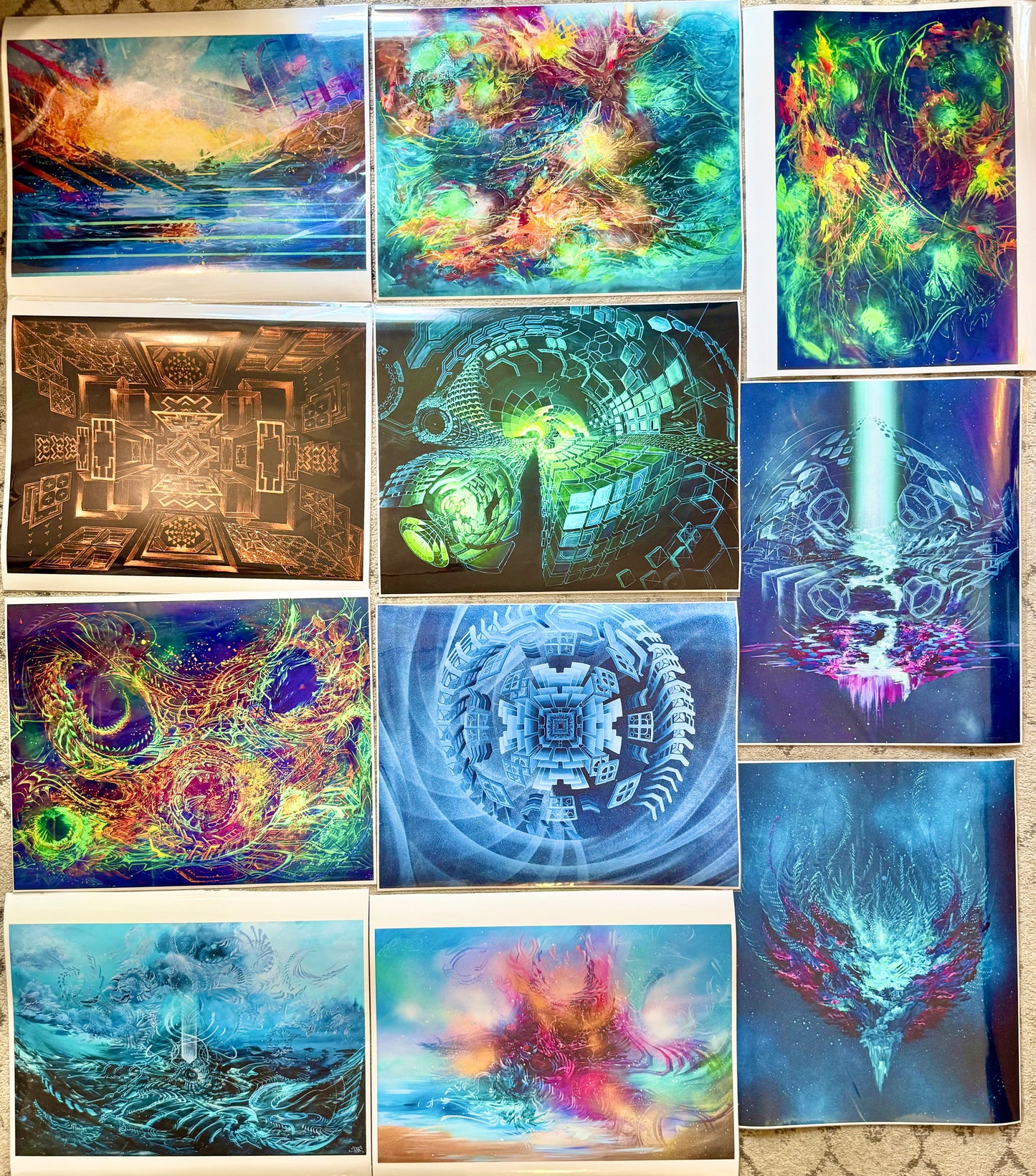 Assorted Prints - 11 x 17 by Atlas1618 (Poster Print)