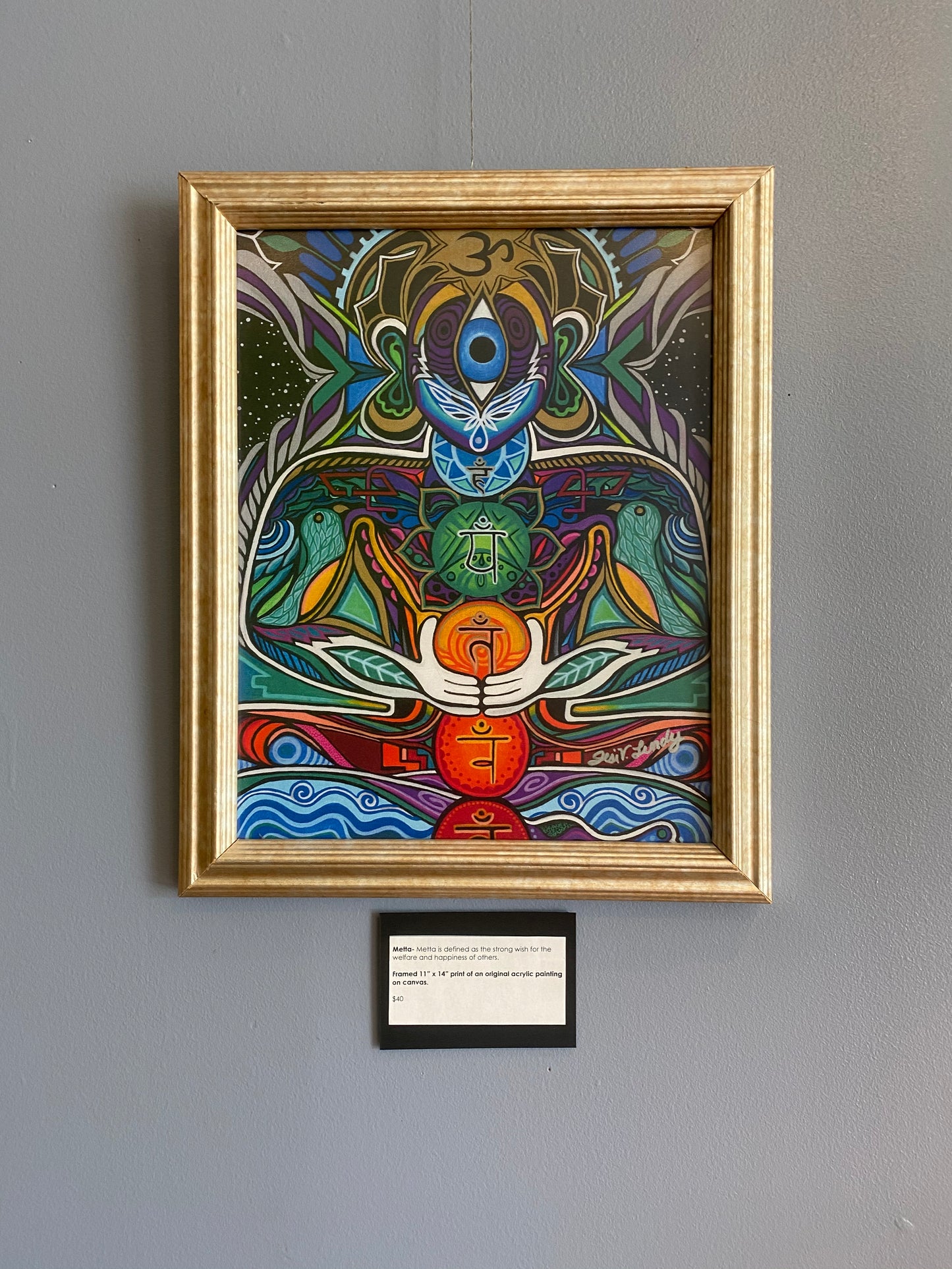 *Metta  - 14 x 18 (Original)