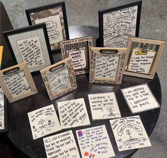 *Deliberate Creation Frames  - 4 x 3 by Ania Amador (Original)