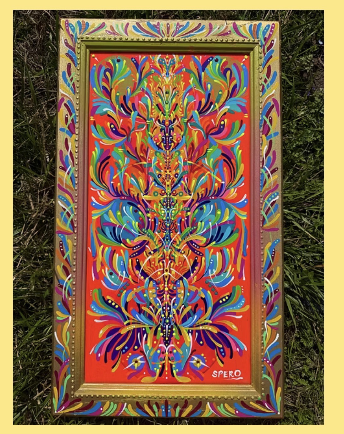 *“Tropical Prophecy” - 24 x 16 by Spero  (Original)