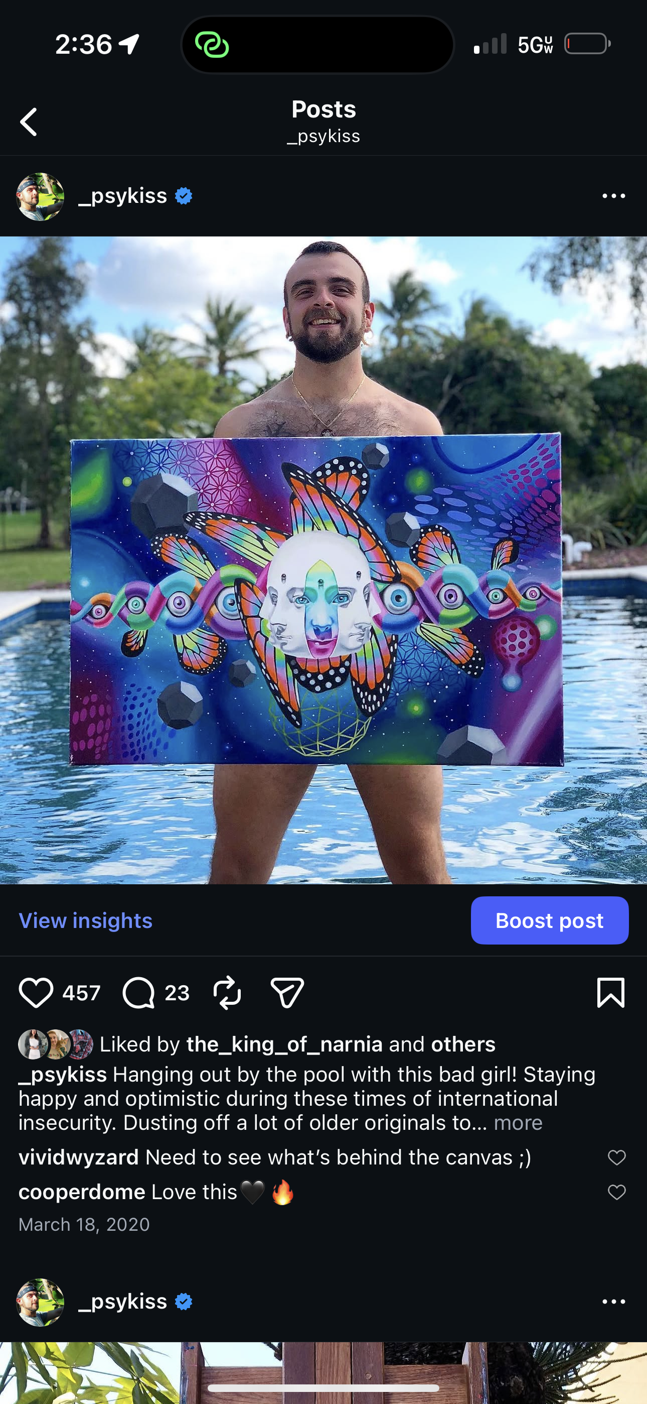 *Hypnagogia - 8 x 12 by Psykiss (Canvas Print)