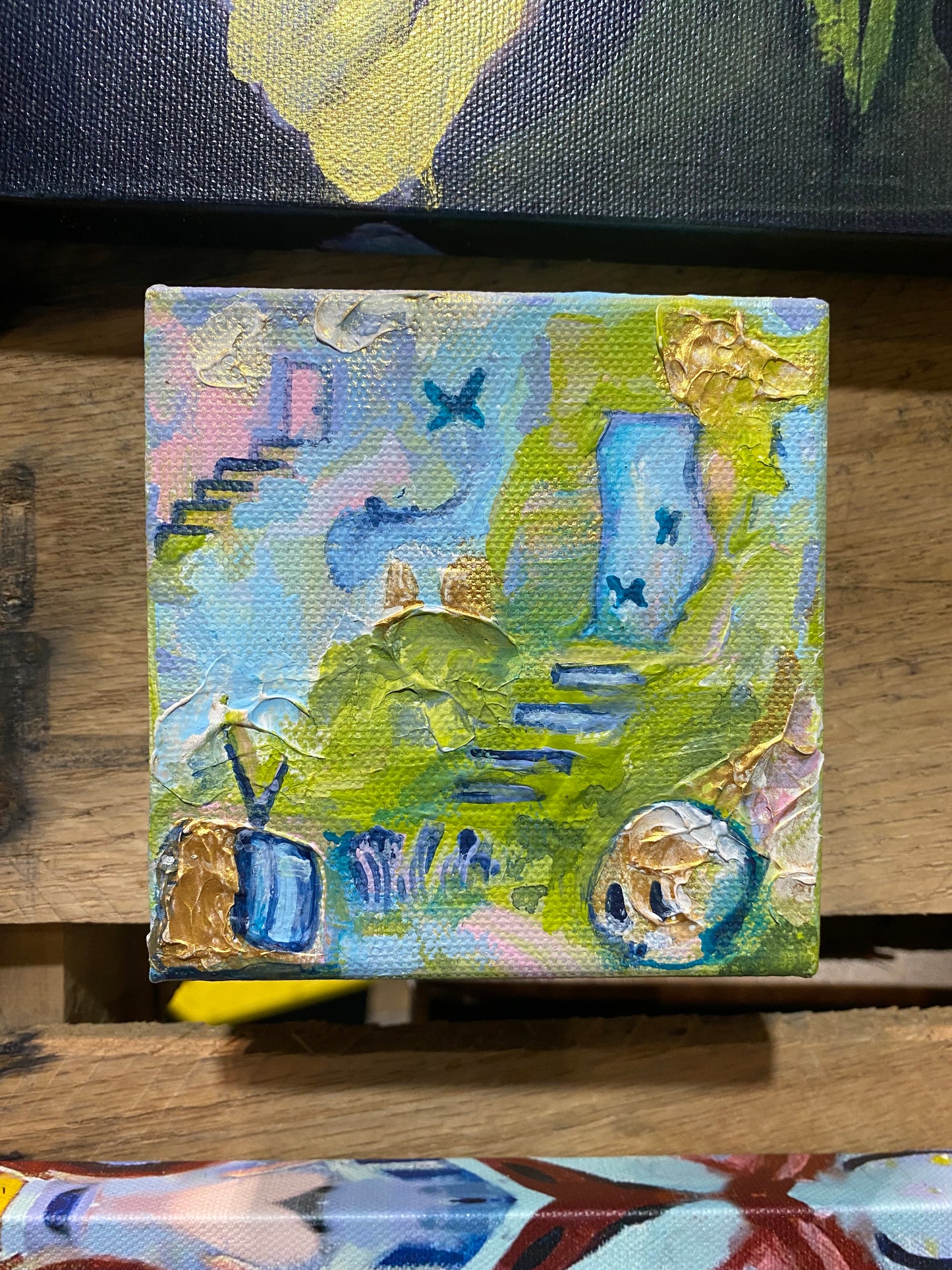 *Small Portal  - 3 x 3 by Rae Grand  (Original)