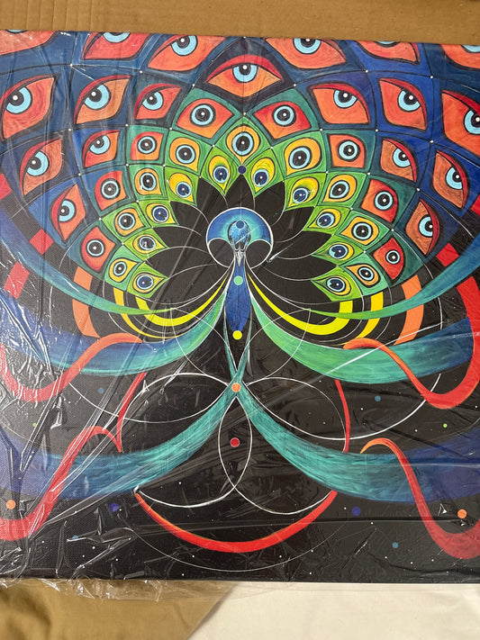 Dream Weaver - 16 x 16 by Eye of Swiger (Canvas Print)