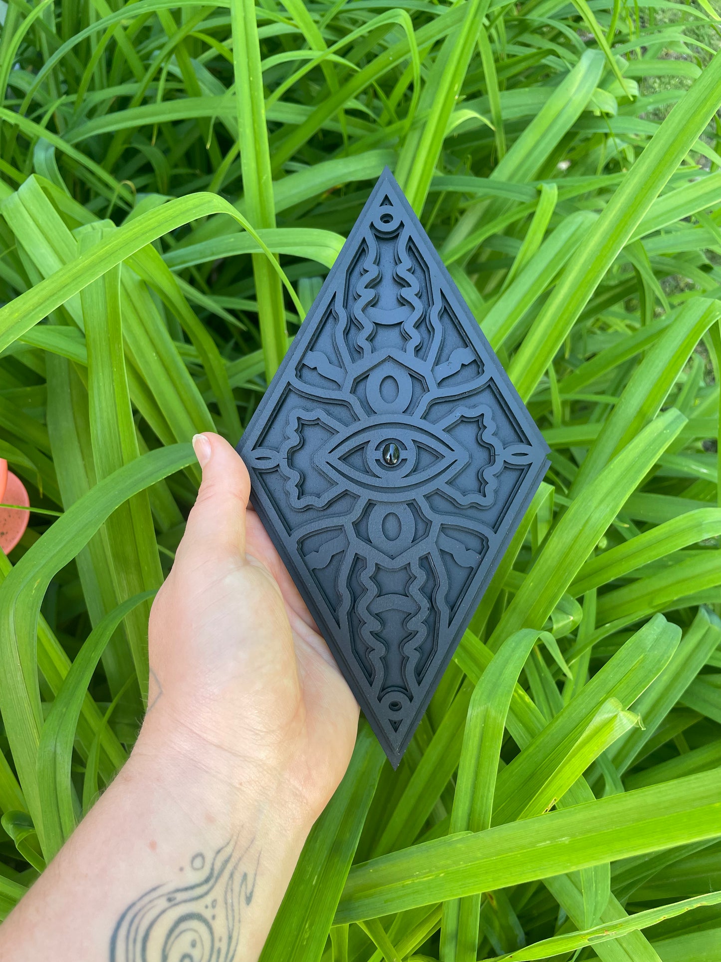 Higher Self - Onyx - 7 x 4 by Subloominal  (3D Sculpture)