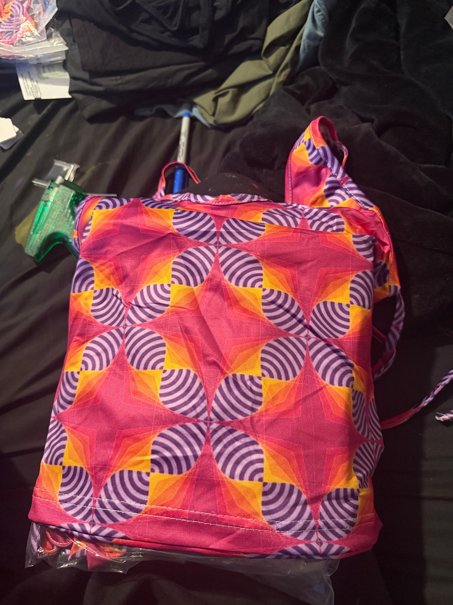 Sunrise halter top  - Large by Technocolor  (Apparel)