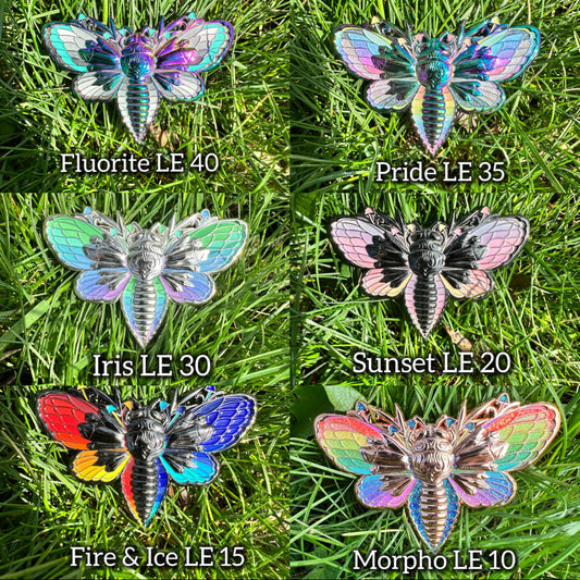 *Crysaeda pins - 2 x 3 by Calypso (Accessory (pins, patches, etc))