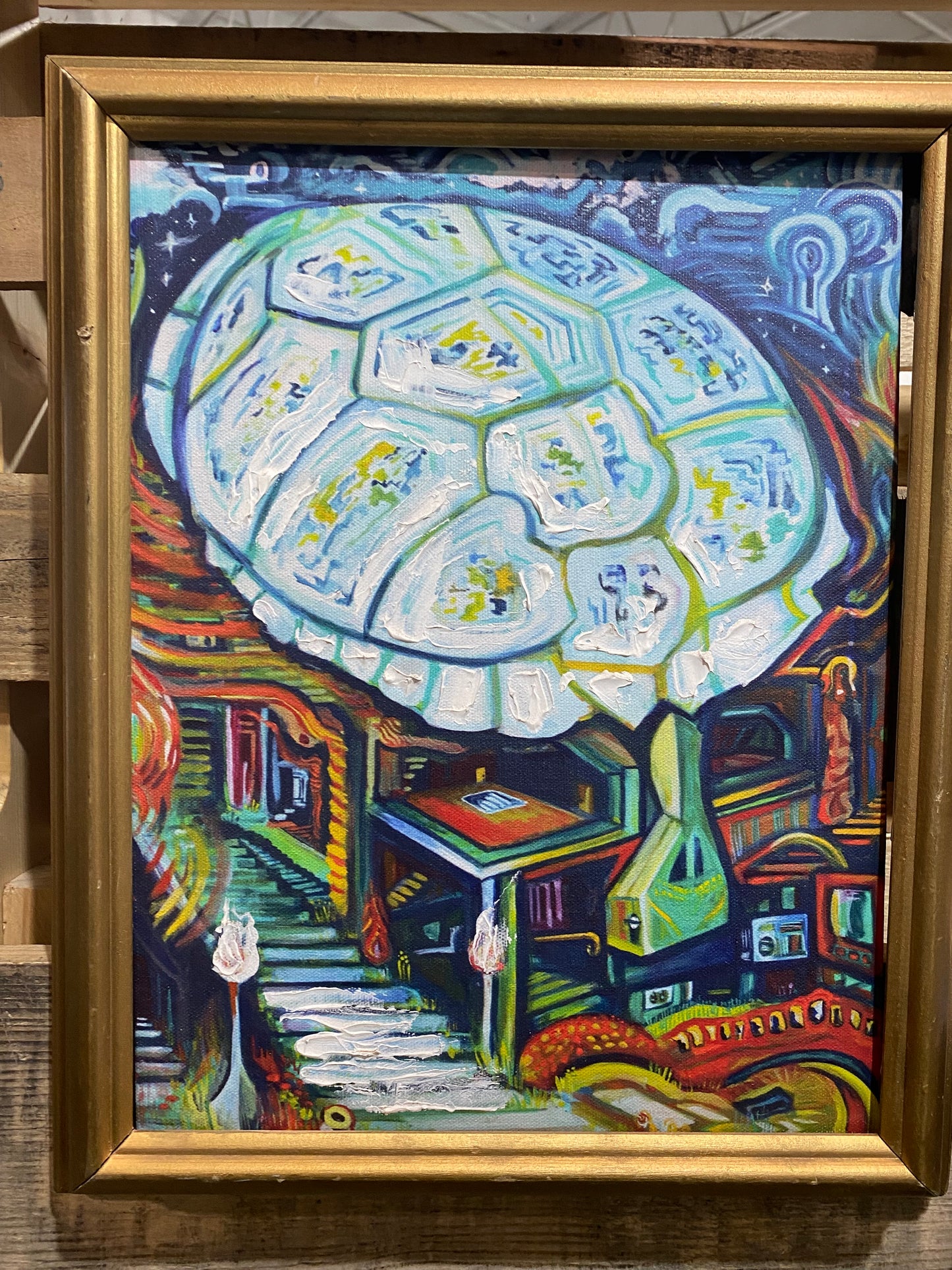 *Tipped Tortoise  - 14 x 11 by Rae Grand  (Other)