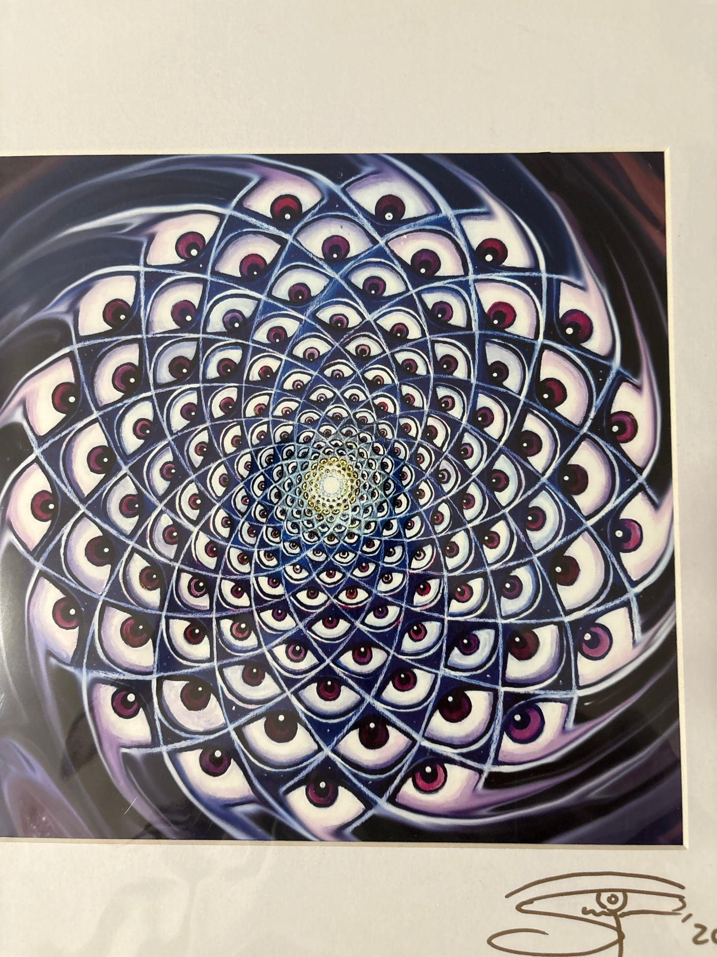 Tunnel vision - 8 x 8 by Eye of Swiger (Poster Print)