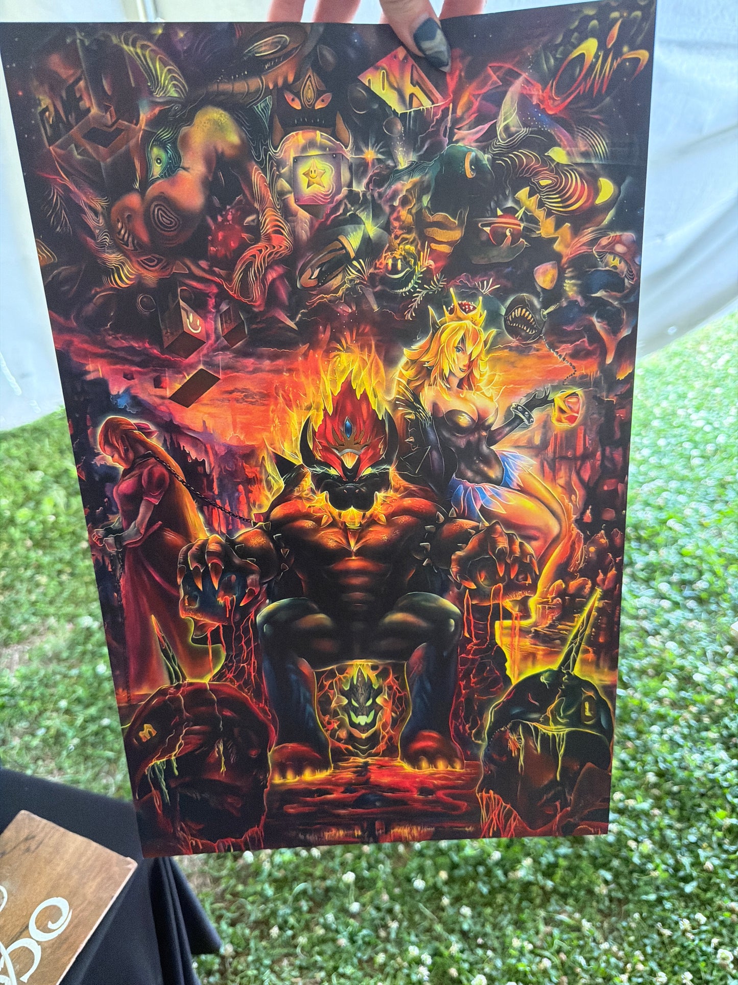 *Myco Drako Paradigm *Paper Print* by Ocean Man  (Poster Print)