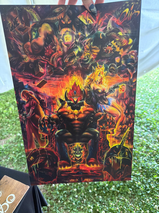 *Myco Drako Paradigm *Paper Print* by Ocean Man  (Poster Print)