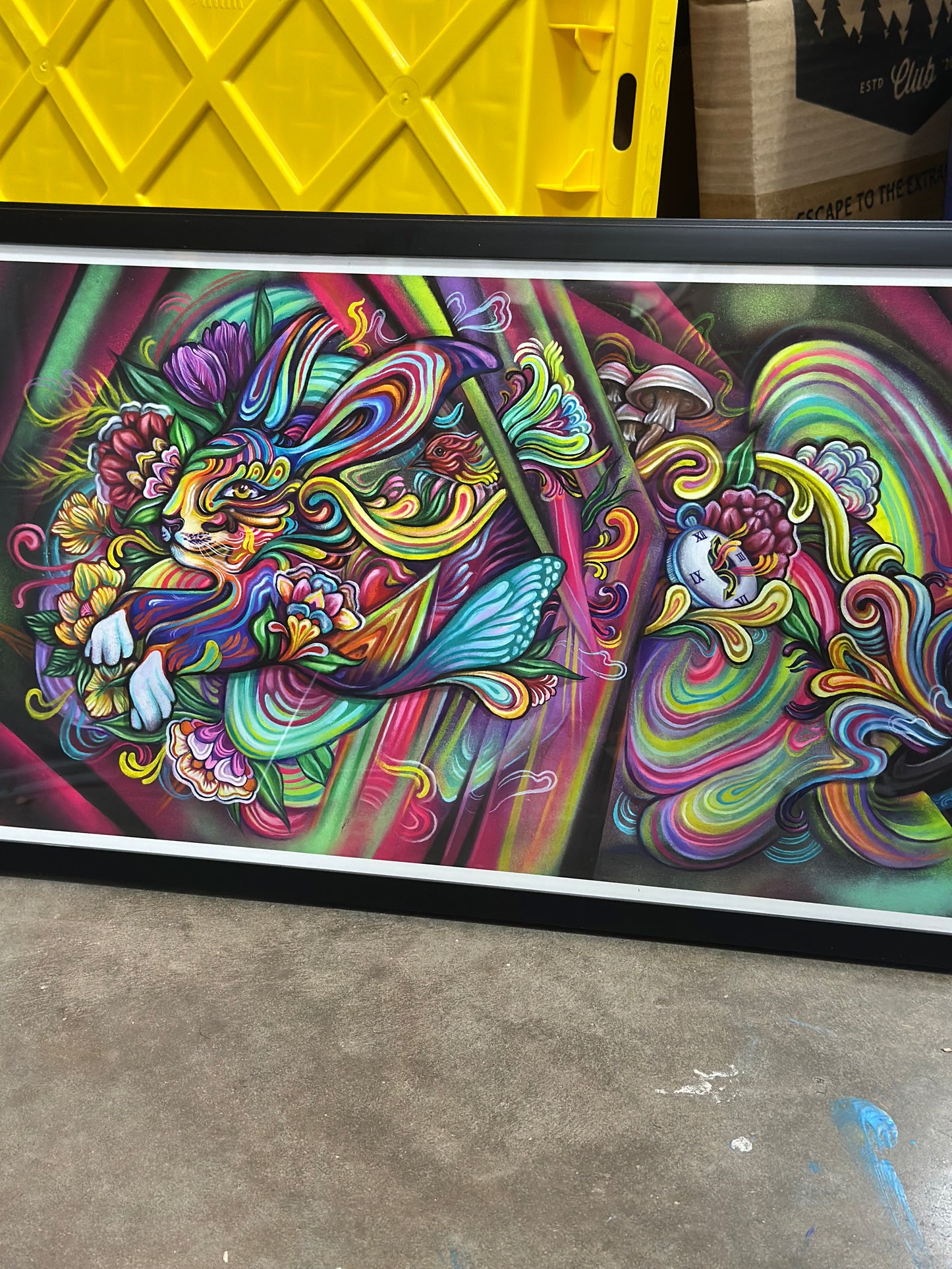 *Perpetual Illusion - 12 x 24 by Chaya Av (Poster Print)