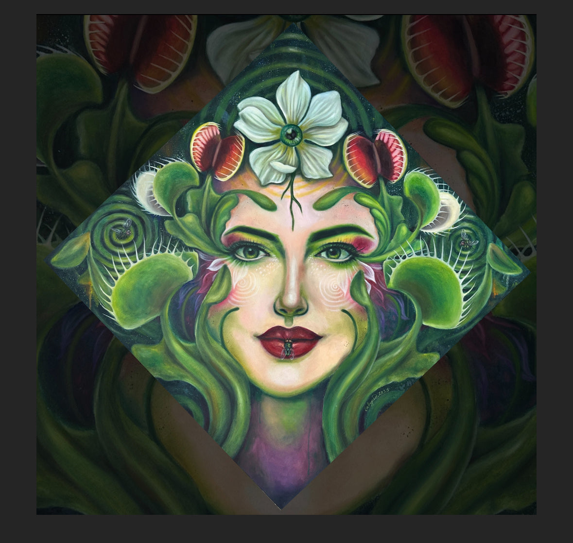 Venus  - 20 x 20 by Calypso (Canvas Print)