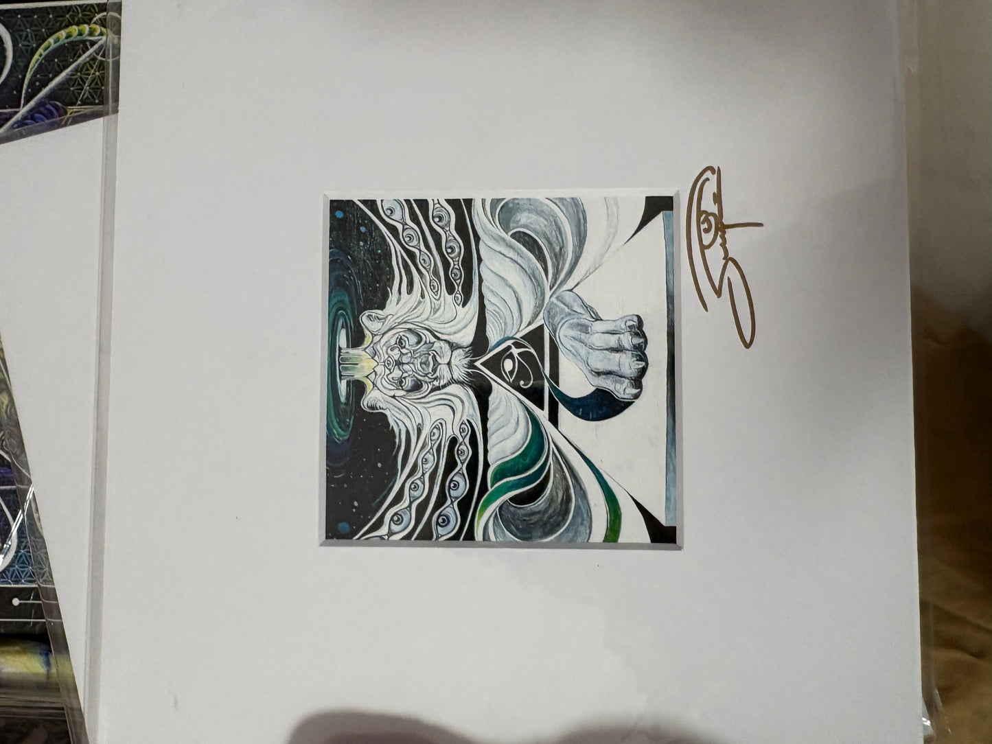 Sol protector - 4 x 4 by Eye of Swiger (Poster Print)