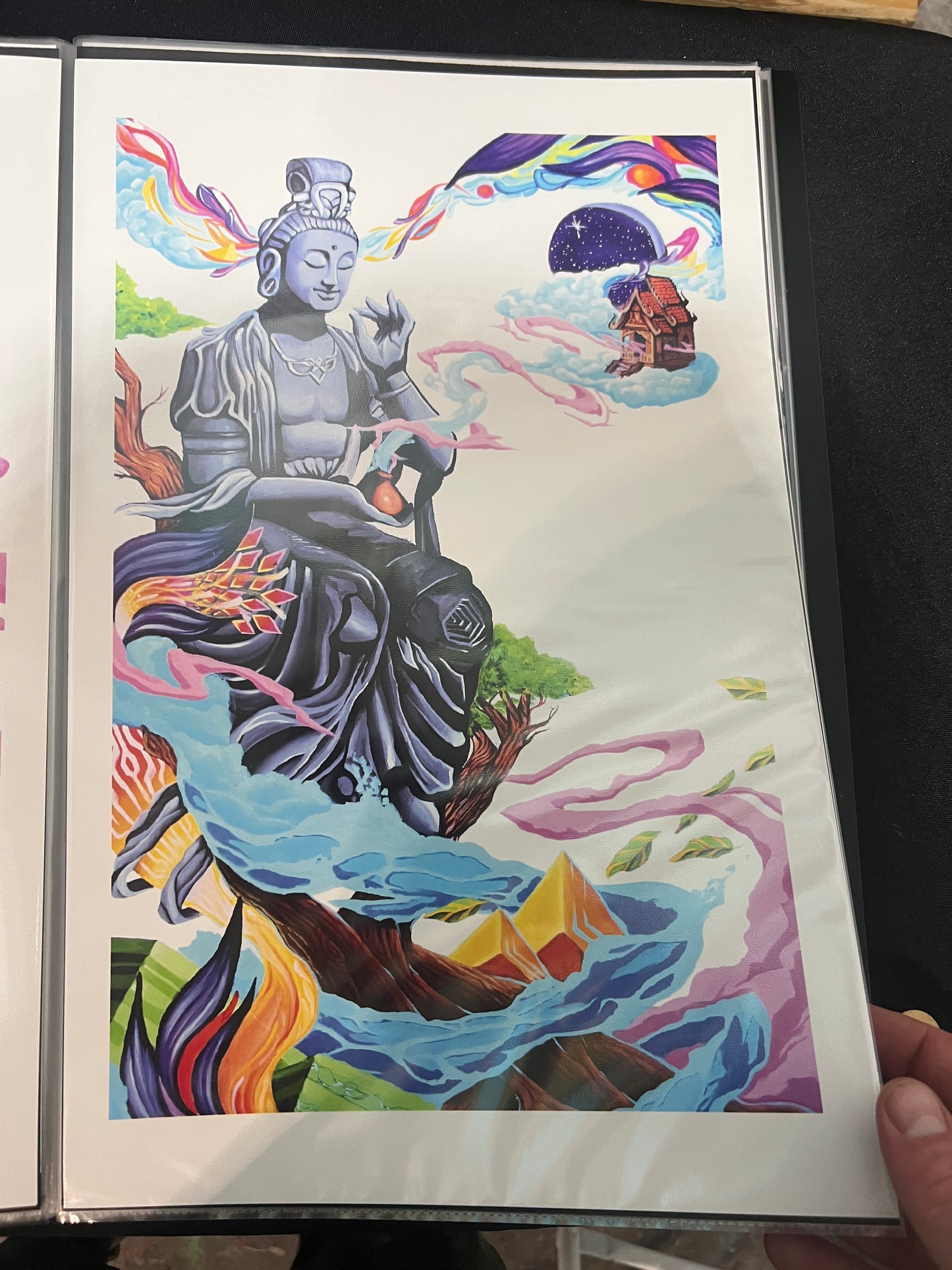 *Dreaming Bohdi - 17 x 11 by Raw.Sol (Poster Print)