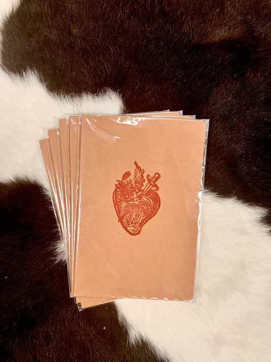 *Sacred Heart Sketch Book - 8 x 6 by Bailey Gumienny (Accessory (pins, patches, etc))