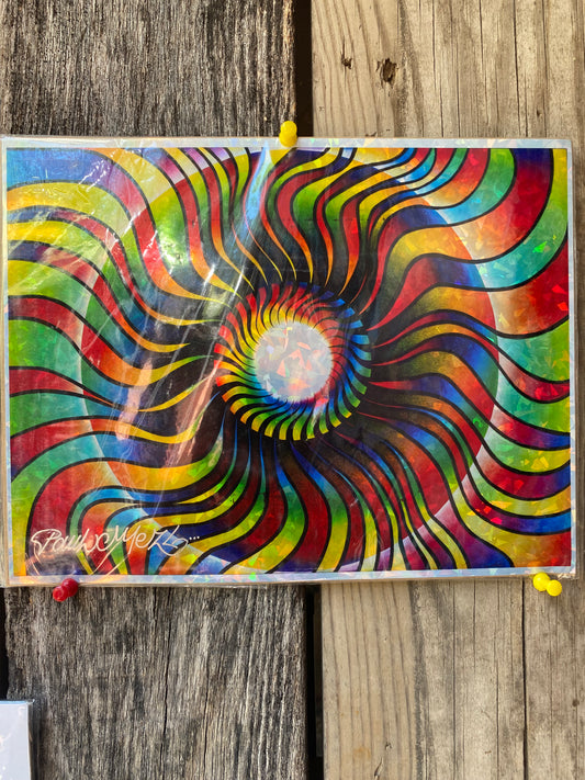 “Nova” Holographic Print  - 8.5 x 11 (Poster Print)