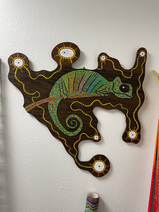 *Chameleon Suns - 25.5 x 26 by Brandon Rollin (Original)