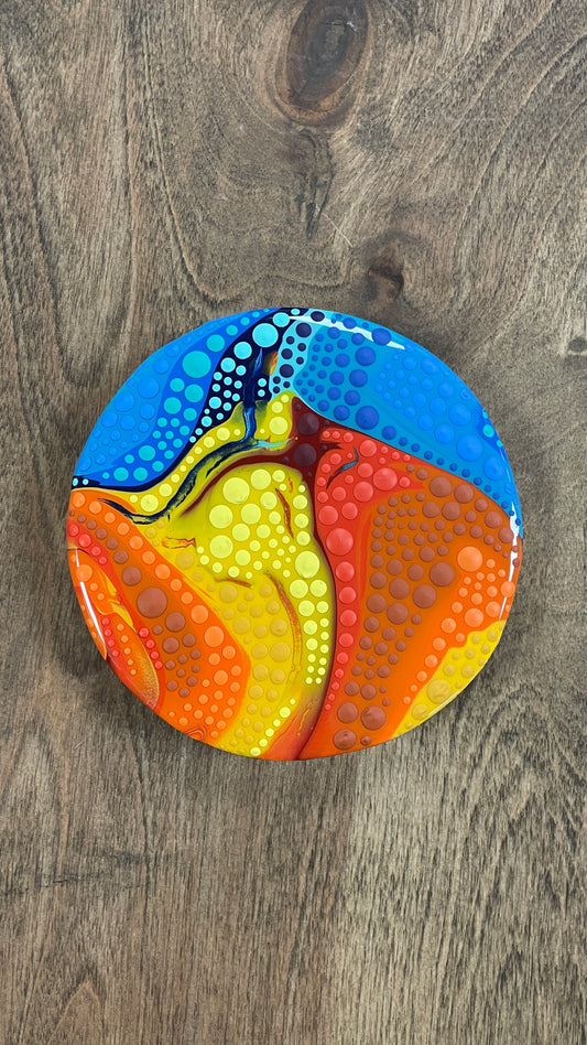 *Orb 557 - 4.2 x 4.2 by Brandon Rollin (Original)