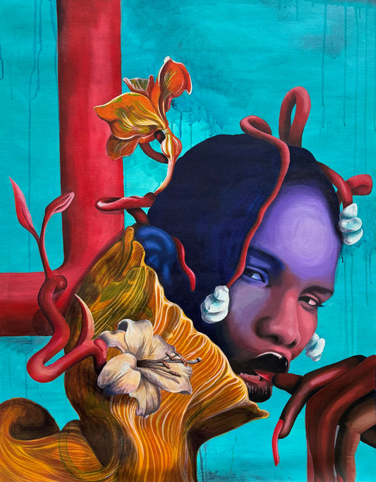 *Reborn - 48 x 36 by Jasmine Bruce (Original)