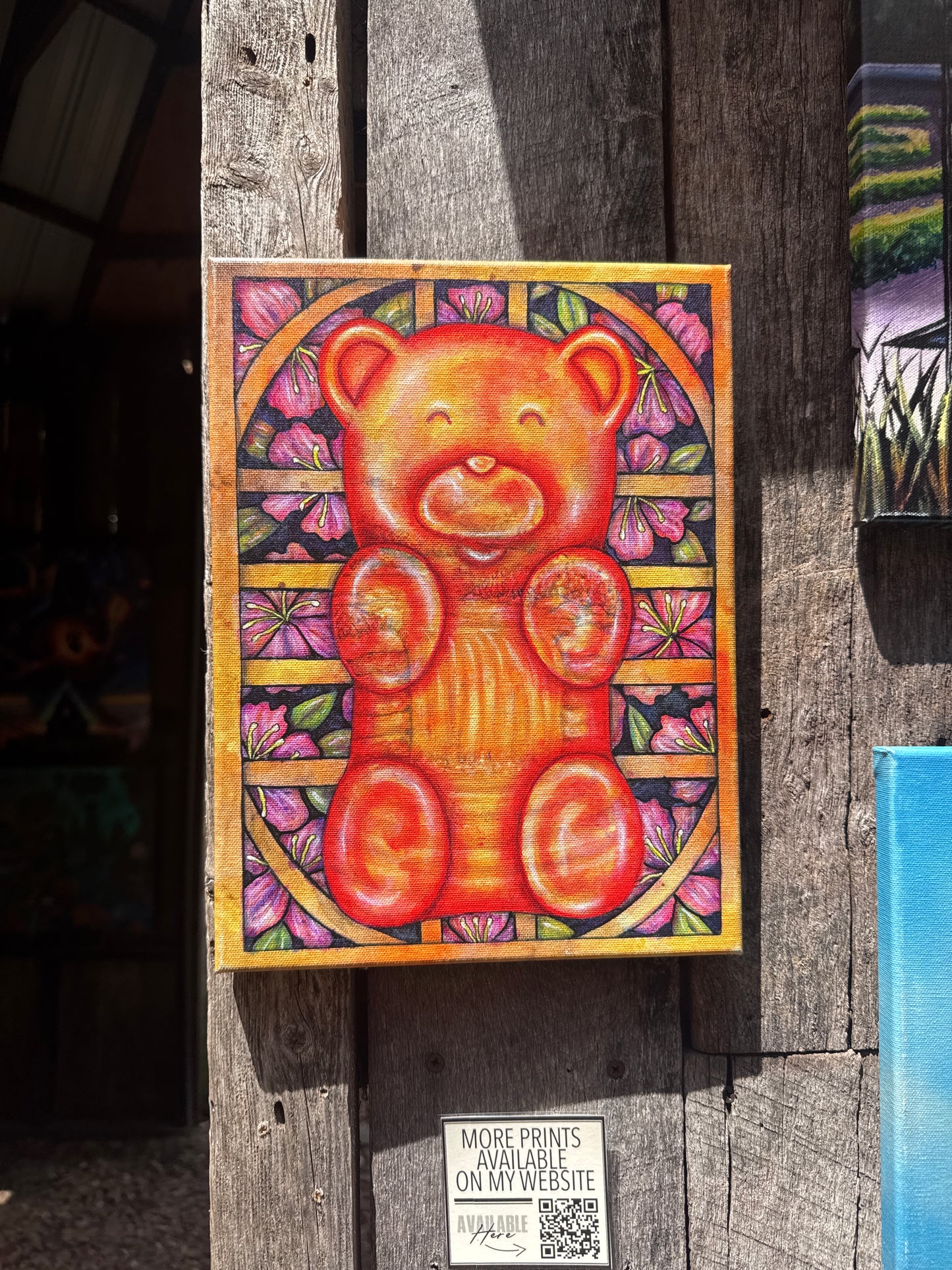 Bear beauty 2  - 16 x 9 (Canvas Print)
