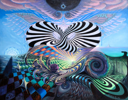 PLURoma - 9 x 12 by Andrew Norris Arts (Canvas Print)