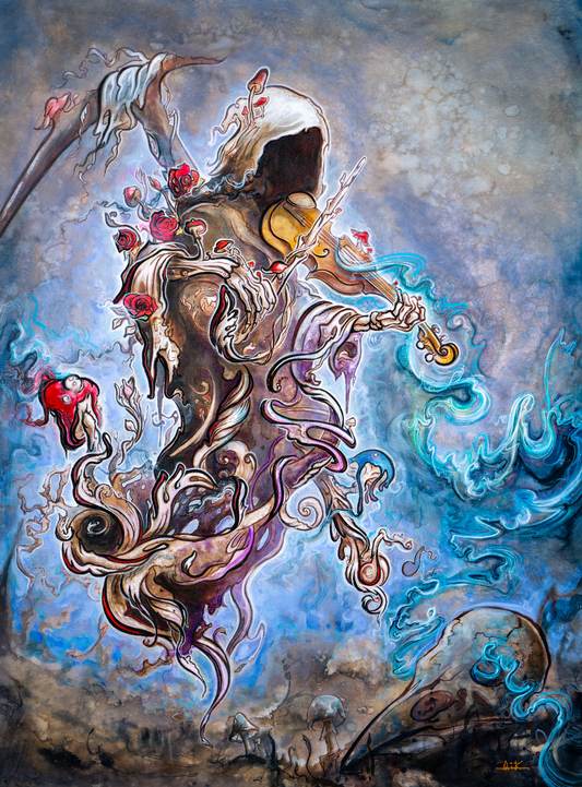 *Death Canvas Prints - 24 x 18 by KUHMALi (Canvas Print)