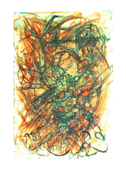 Transmogrification - 36 x 24 by Katie Fogg (Canvas Print)