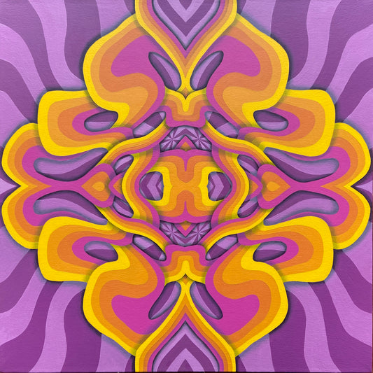 Groovy  - 12 x 12 by Technocolor  (Canvas Print)