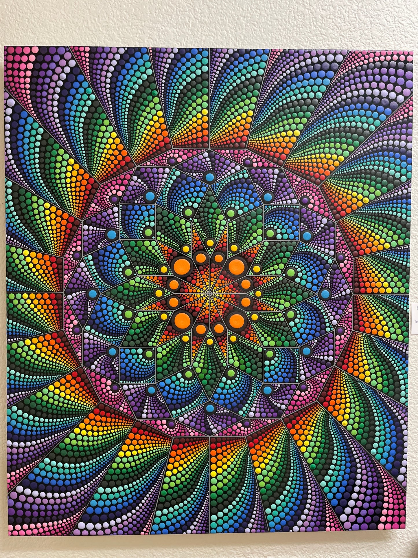 Energy Blade - 27 x 22.4 by Brandon Rollin (Metal Print)