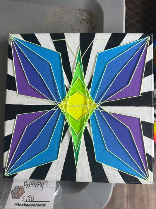 *Butterfly 2 - 10 x 10 by Technocolor  (Original)