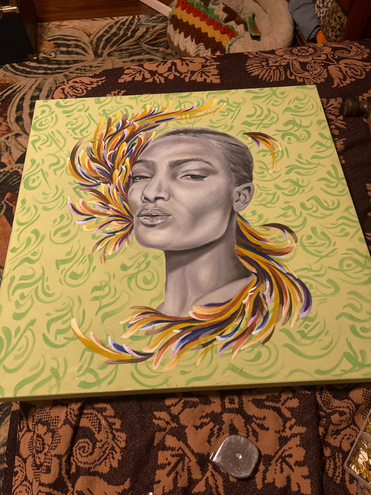*The Muse No. 2 - 24 x 24 by SEIP (Original)