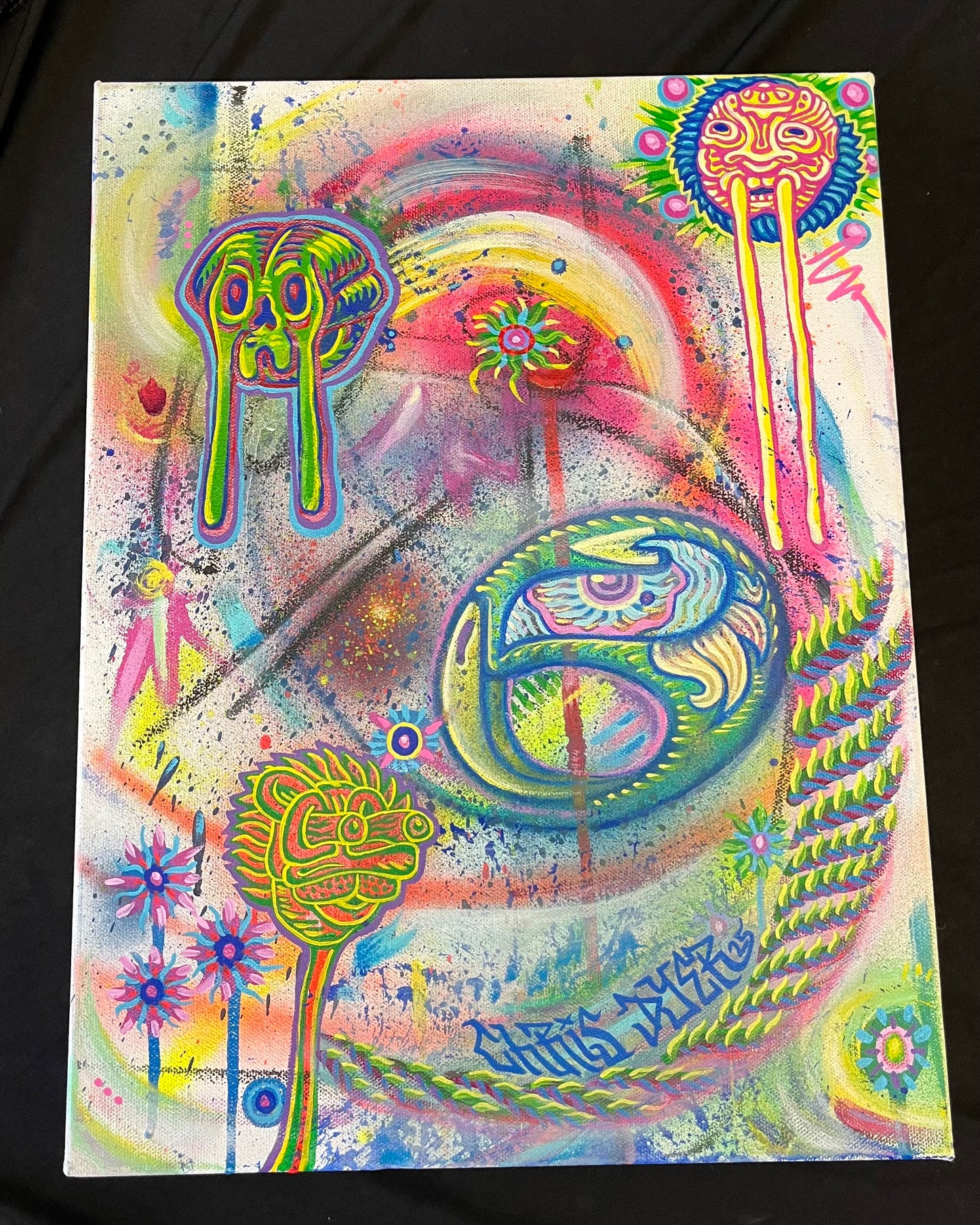 *Eshu Powa - 16 x 12 by Chris Dyer (Original)