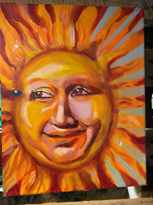*Sunshine  - 14 x 11 by Rae Grand  (Original)