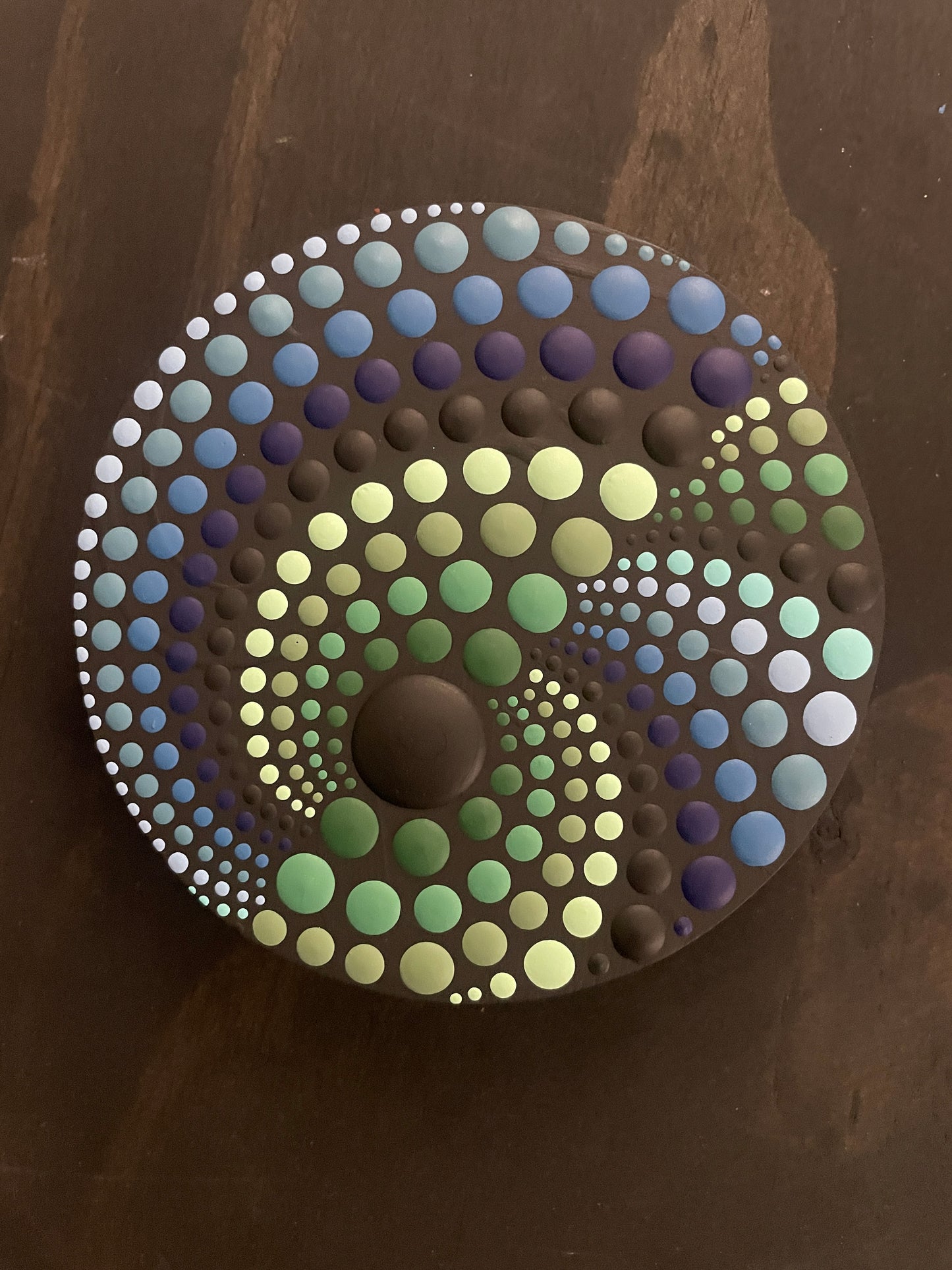 *Orb 561 - 4 x 4 by Brandon Rollin (Original)