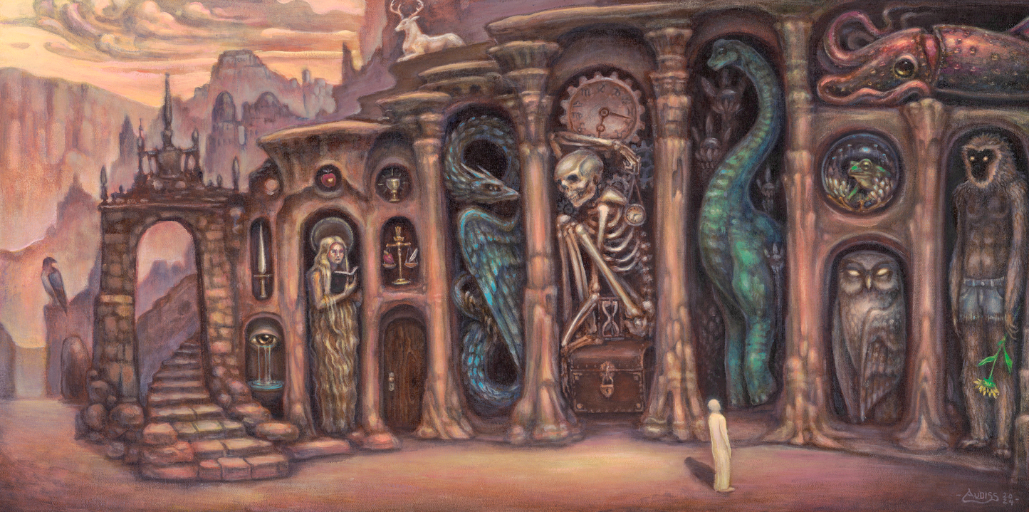 Relics - 16 x 32 by Josh Audiss (Canvas Print)