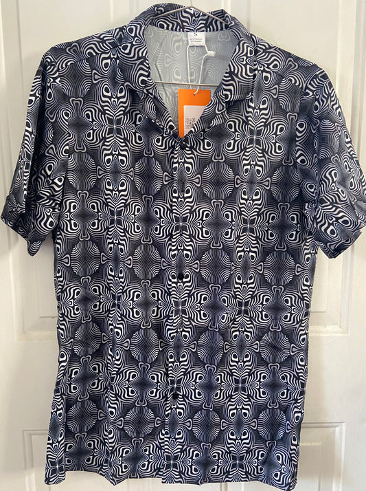 who are you button up  - Large by Technocolor  (Apparel)