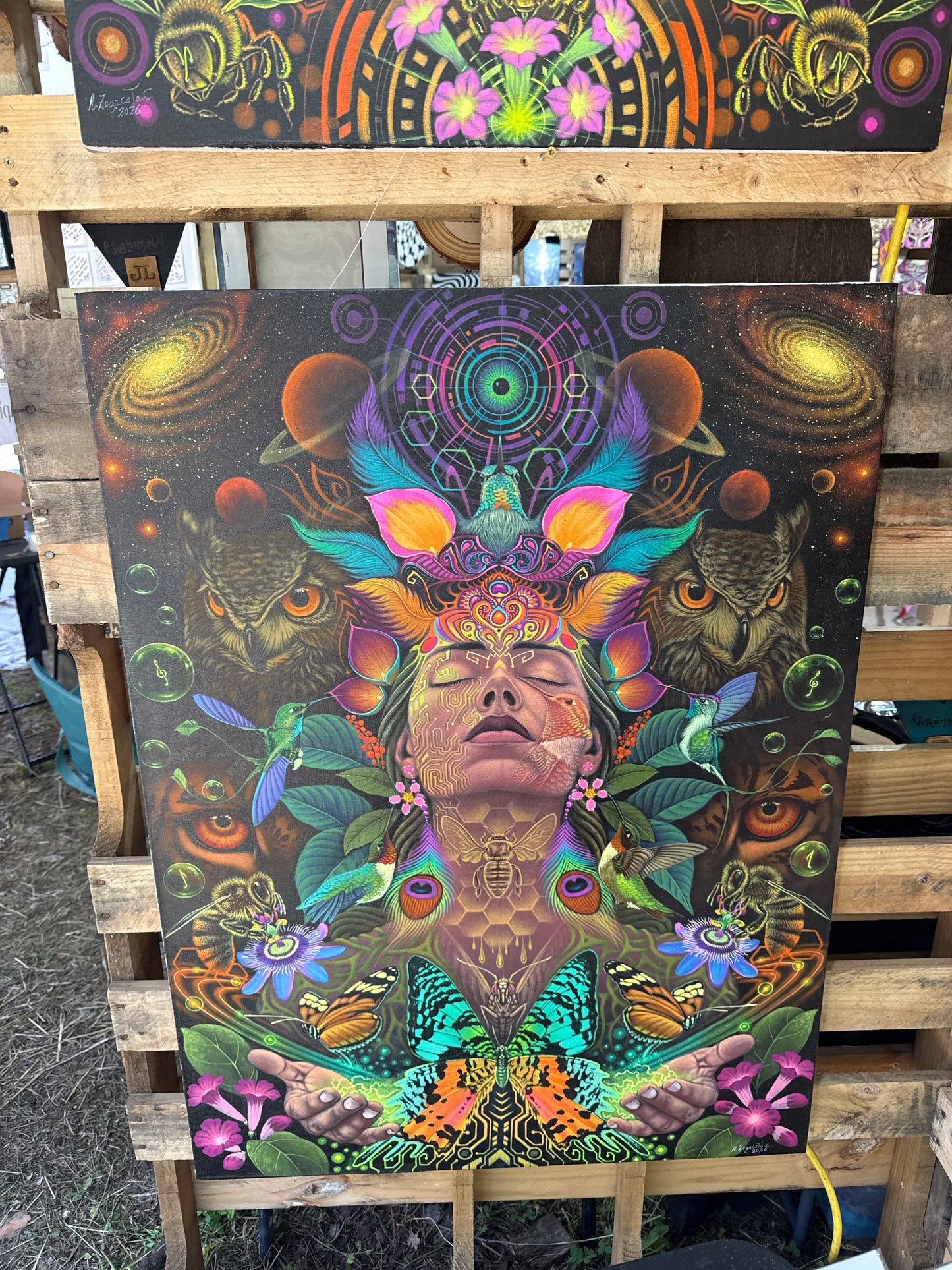 Inner soul, large canvas print - 37 x 27 by Alfredo Zagaceta (Canvas Print)