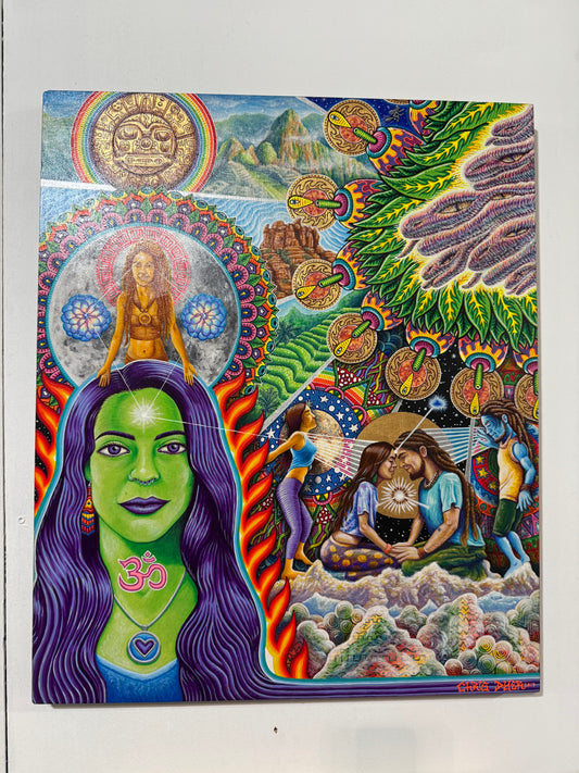 *Wise Child  - 24 x 20 by Chris Dyer (Original)