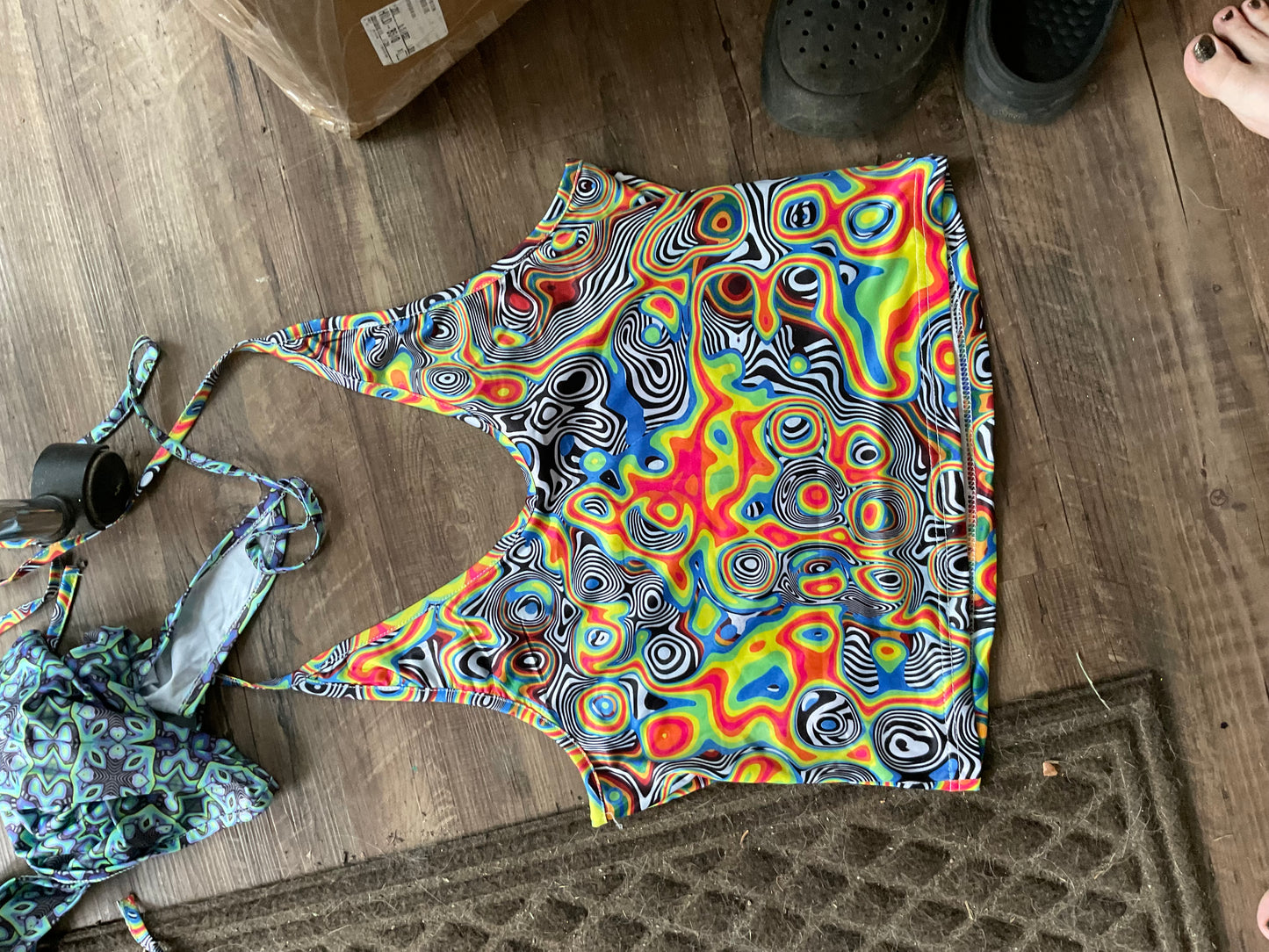 Acid lava halter  - Large by Technocolor  (Apparel)