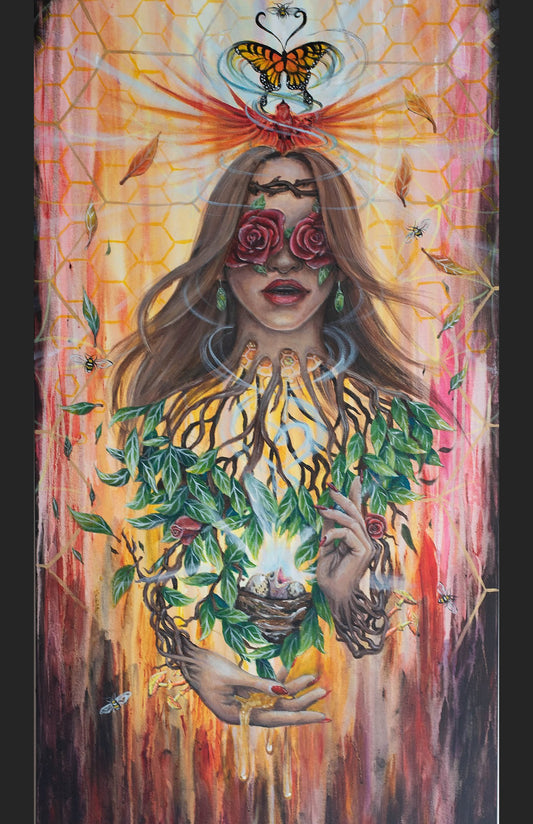 *Rosemary  - 20 x 12 by Calypso (Canvas Print)