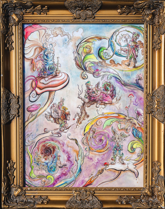 *Alice In Wonderland Prints - 24 x 18 by KUHMALi (Poster Print)