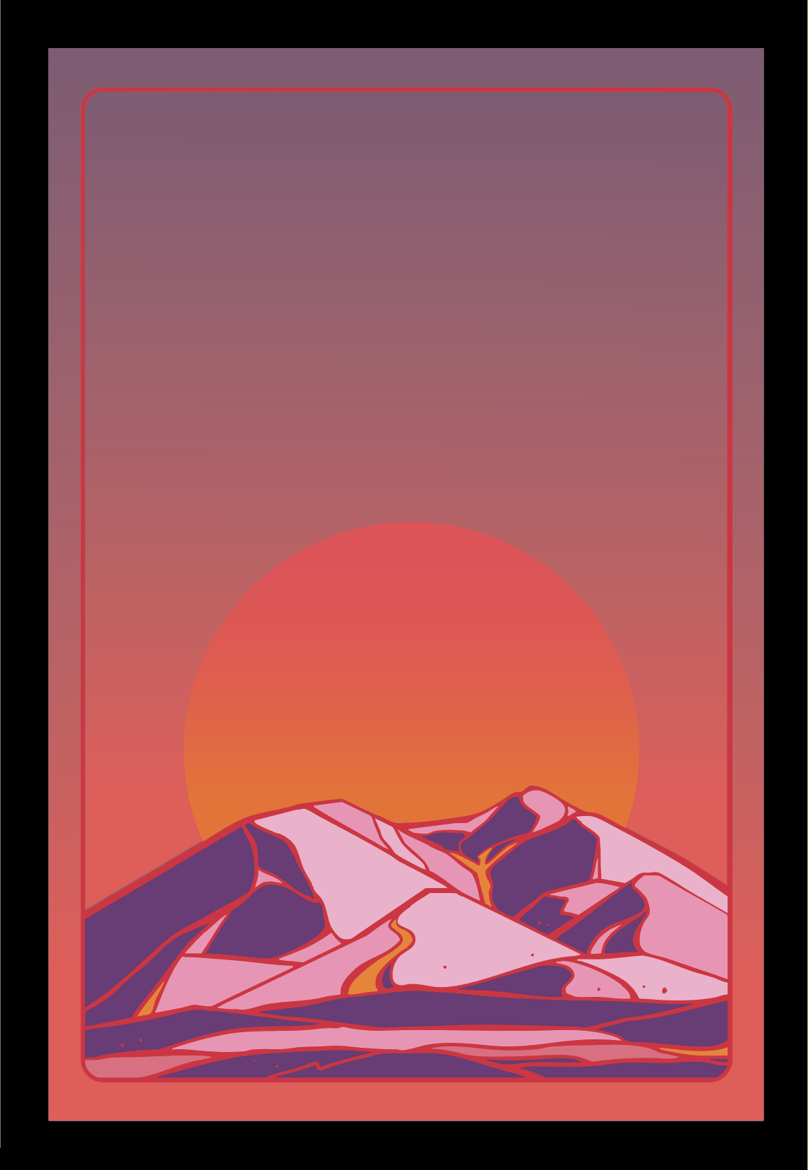 *Shavano - 24 x 16 by Rutherford (Poster Print)