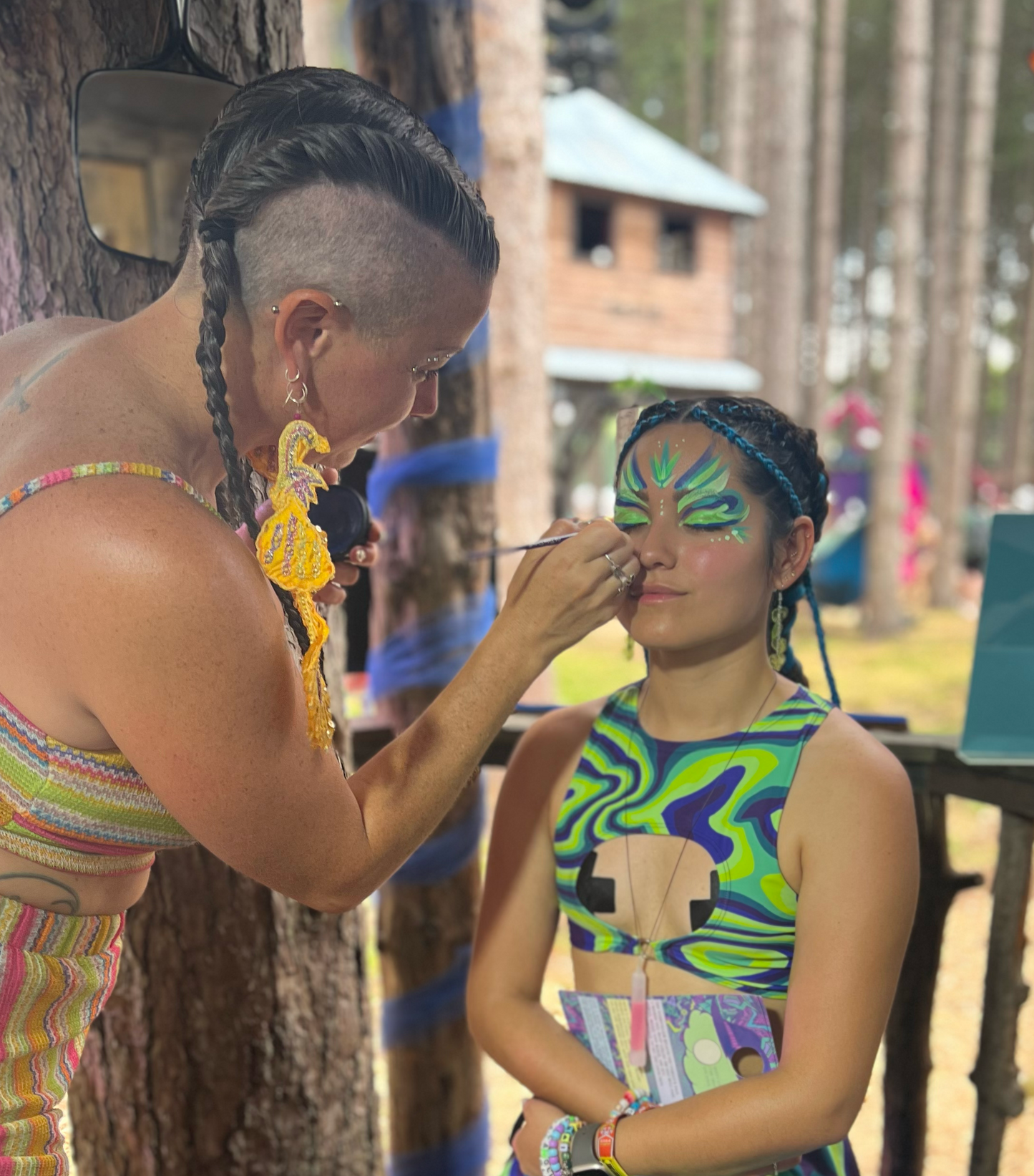 *Half Face Face Painting - 4 x 4 by Katie Fogg (Other)