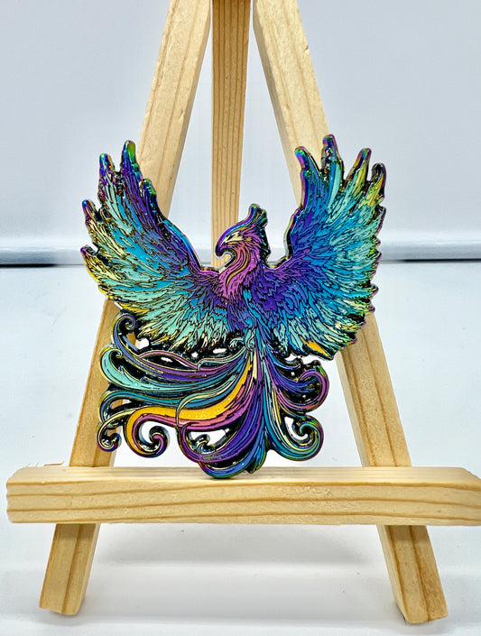 Pin - Phoenix - Embers of Eternity - 2.5 x 2 by Sanzone Art (Accessory (pins, patches, etc))