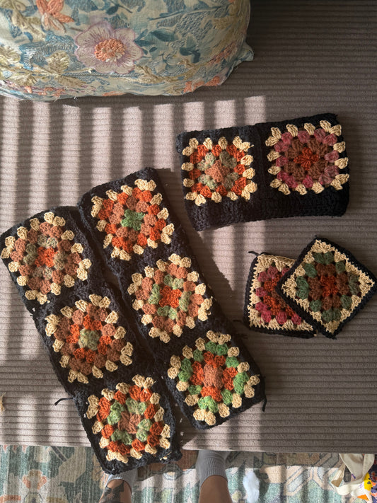 *Granny square set - One Size Fits All by Wubby Wares (Apparel)