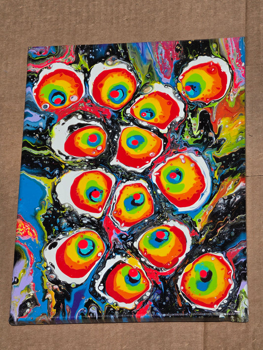 *Rain Glow Galaxy   - 9 x 12 (Original)