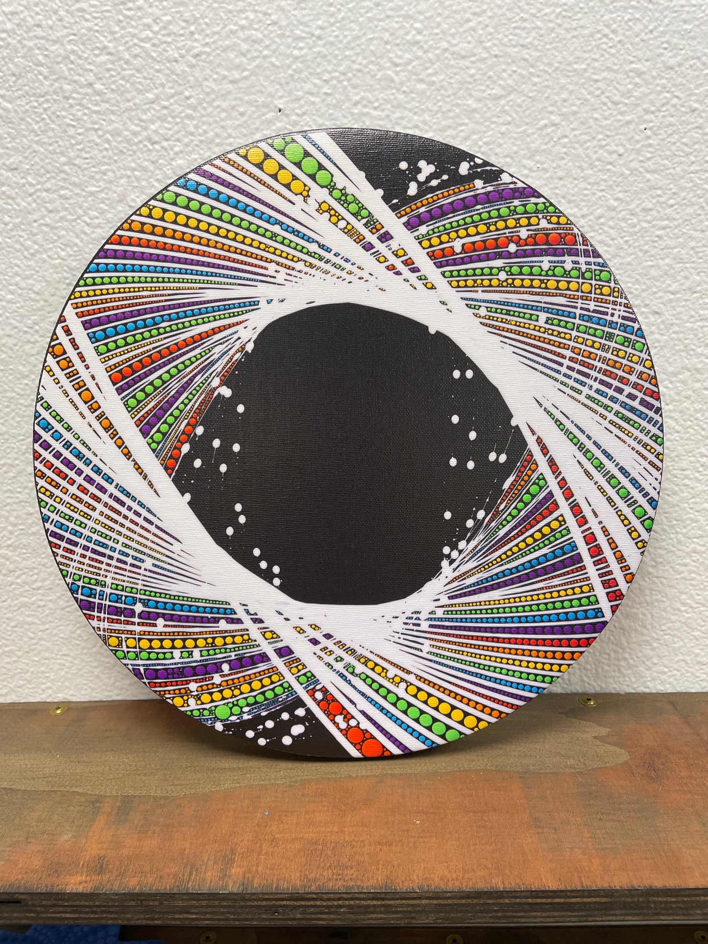Black Mirror - 12 x 12 by Brandon Rollin (Canvas Print)