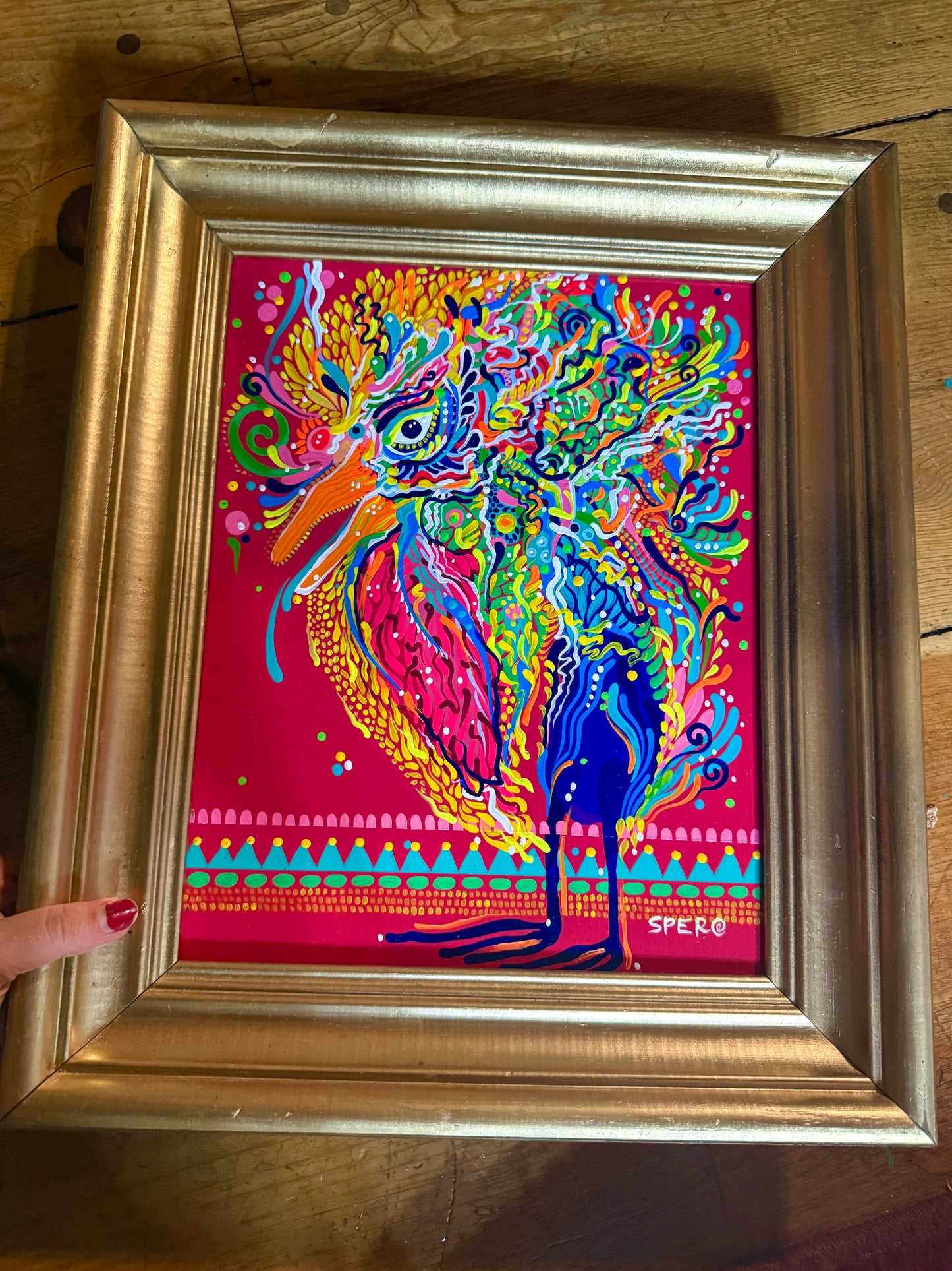 *“Alchalee”  - 18 x 15 by Spero  (Original)