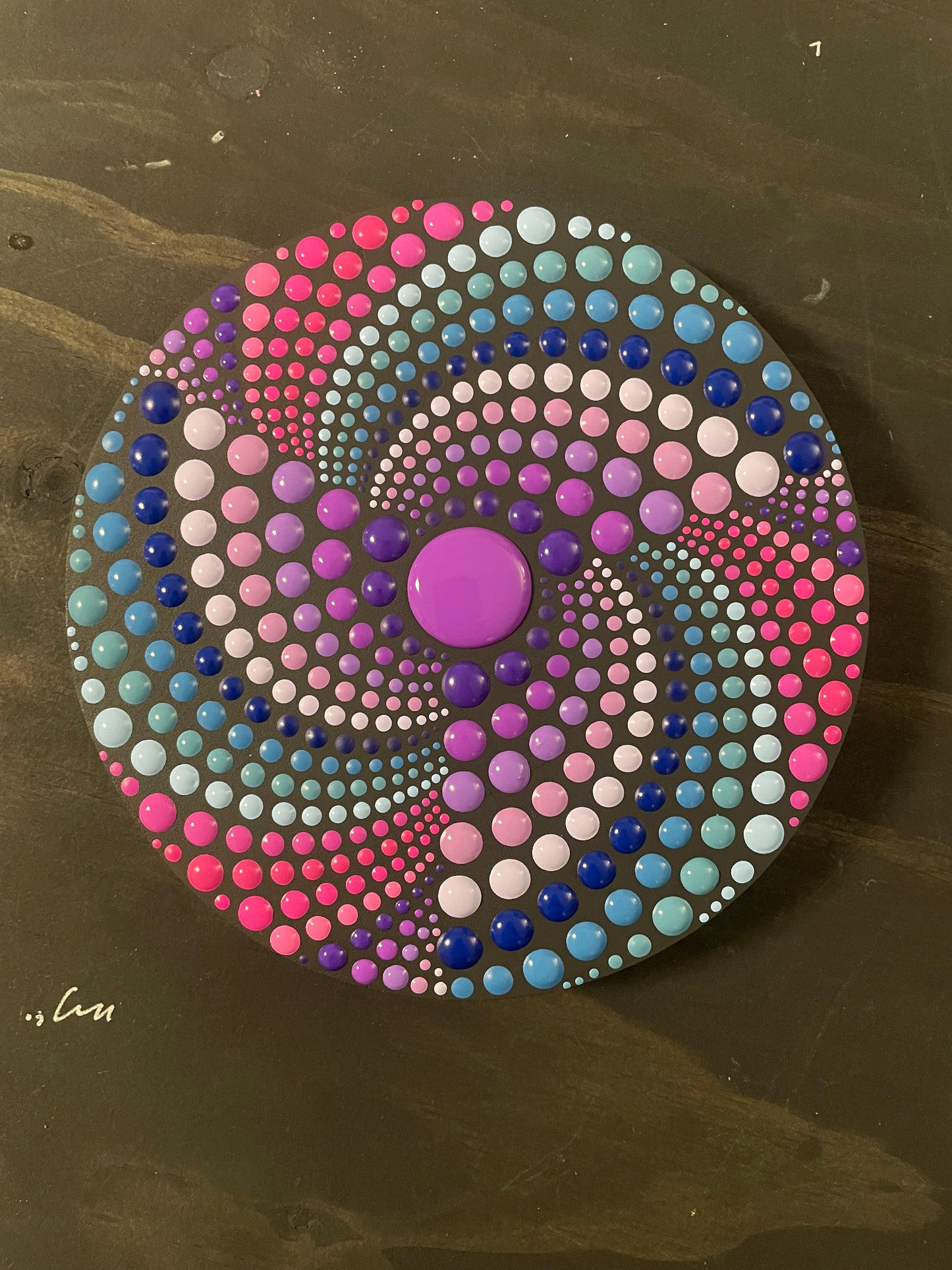 *Orb 562 - 5.7 x 5.7 by Brandon Rollin (Original)