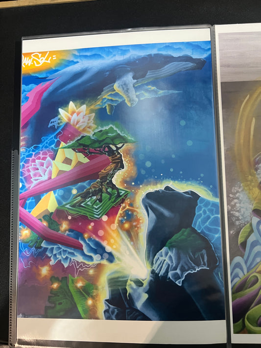 *Breath of the Deep - 17 x 11 by Raw.Sol (Poster Print)